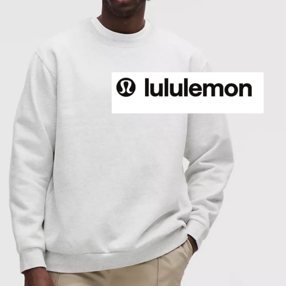 lululemon athletica Other - Lululemon Grey French Terry Sweatshirt , M/L  G1242